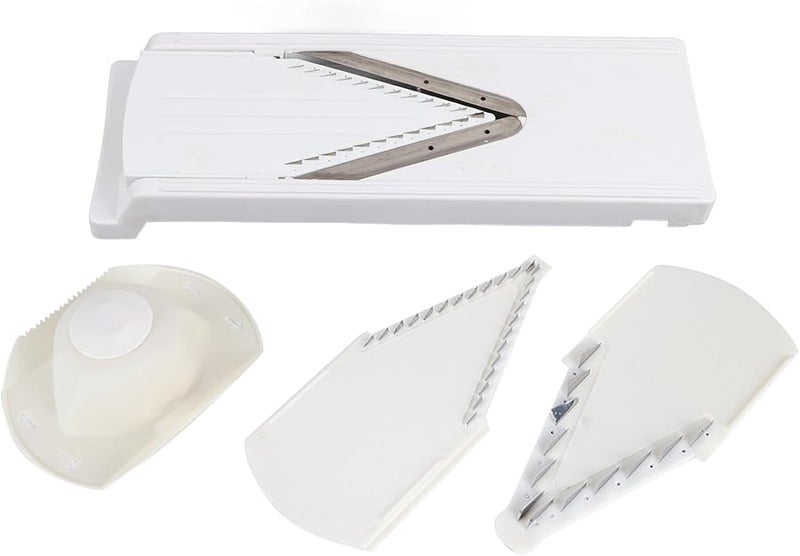 3 In 1 Stainless Steel Mandoline Slicer With Hand Guard Multifunctional Vegetable Potato Cheese Grater - Image 1